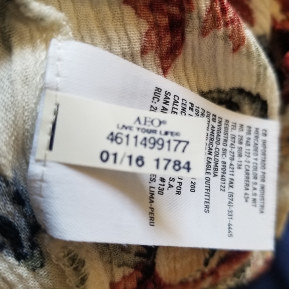 American eagle floral short size S - Picture 8 of 9